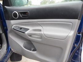 2015 TOYOTA TACOMA BLUE DOUBLE CAB 4.0L MT 4WD Z18135
